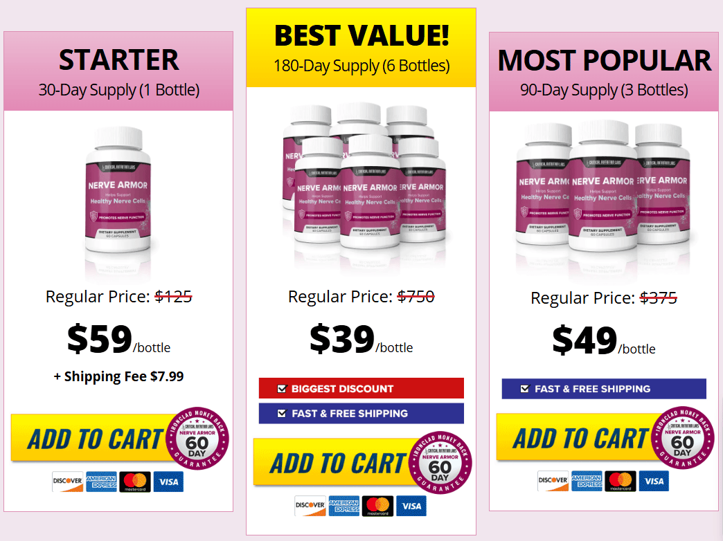 nerve armor hearing buy